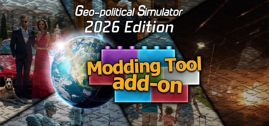 “Modding Tool” add-on for Geo-political Simulator 2026 Edition minicard image