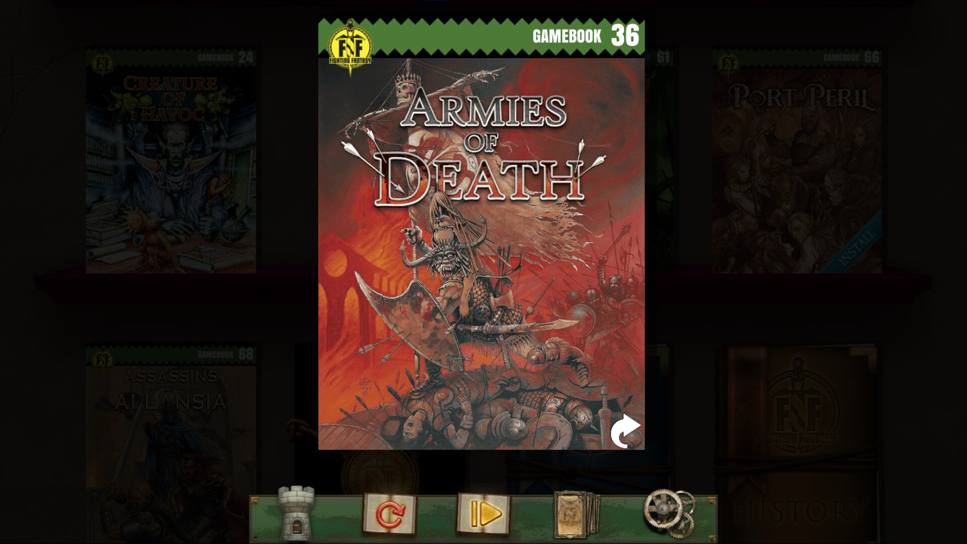 Armies of Death (Fighting Fantasy Classics)