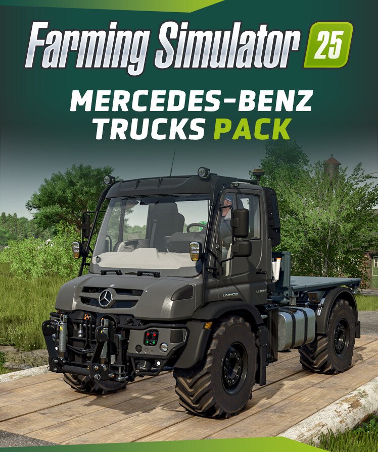 Farming Simulator 25 - Mercedes-Benz Trucks Pack minicard image